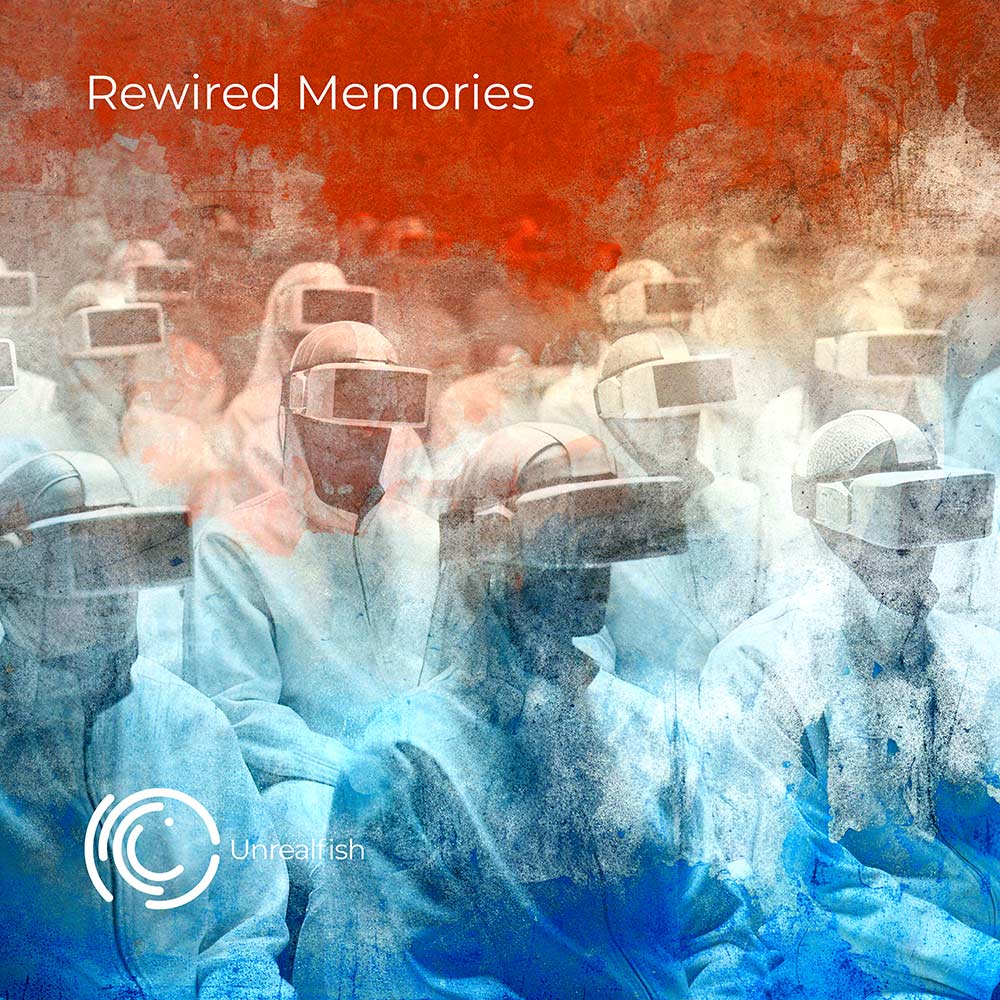 Rewired Memories album cover artwork  - copyright Unrealfish 2024